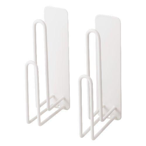 エレコム(ELECOM) KA-KSLTRWH ホワイト マグネット キッチンツールフック トレーホ...