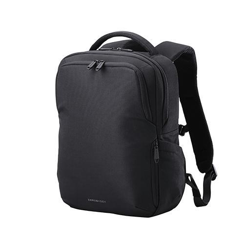 エレコム(ELECOM) ZSB-BP01P14BK ブラック リュック 13L 衝撃吸収 14イン...