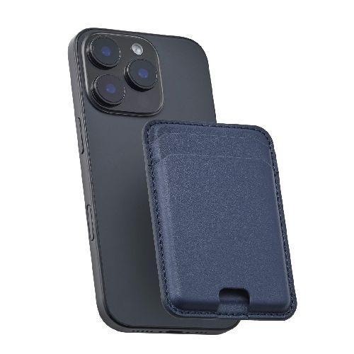 エレコム(ELECOM) AMS-MAGCDNV ネイビー MagSafe カードケース iPhon...