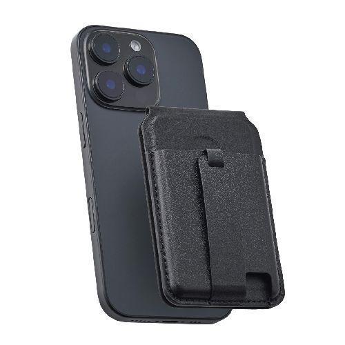 エレコム(ELECOM) AMS-MAGCSBBK ブラック MagSafe カードケース スタンド...