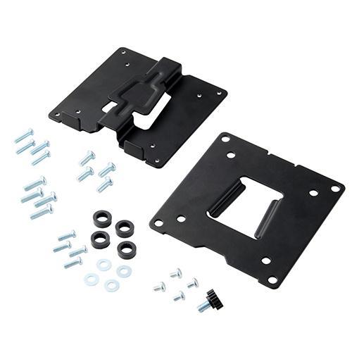 エレコム(ELECOM) DPA-QB01BK ブラック ブラケット クイックリリース VESA規格...