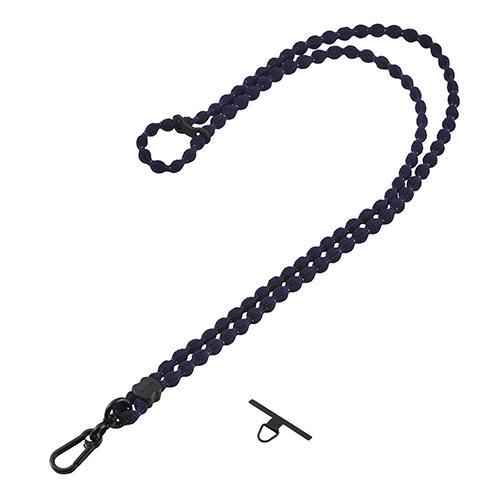 エレコム(ELECOM) P-STSDH1FLRENV ネイビー スマホショルダーストラップ 肩掛け...