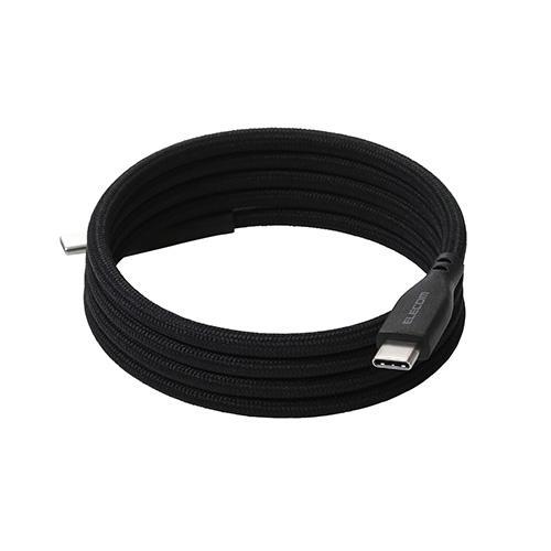 エレコム(ELECOM) MPA-CCTMG10BK ブラック USB-C ケーブル PD60W U...