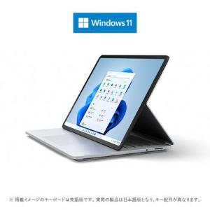 マイクロソフト(Microsoft) Surface Laptop Studio(プラチナ)14.4型 Core i7/16GB/512GB/RTX3050Ti/Office A1Y-00018