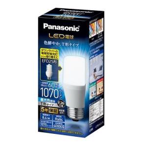 パナソニック(Panasonic) LDT8DGST6 LED電球 T形タイプ(昼光色) E26口金 60W形相当 1070lm｜eccurrent