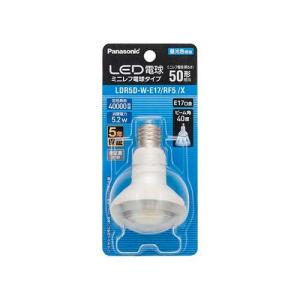 パナソニック(Panasonic) LDR5DWE17RF5X LED電球(昼光色) E17口金 50W形相当 110lm｜eccurrent