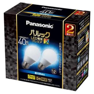 パナソニック(Panasonic) LDA4DDGSZ4F2T LED電球プレミアX2個入(昼光色相当) E26口金 40W形相当 48｜eccurrent