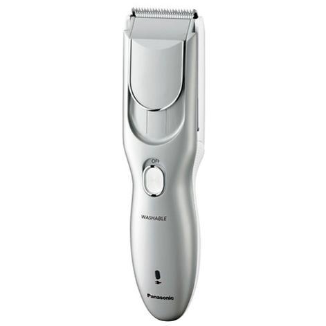 パナソニック(Panasonic) ER-GF82S シルバー ヘアーカッター ファミリー用 充電・...