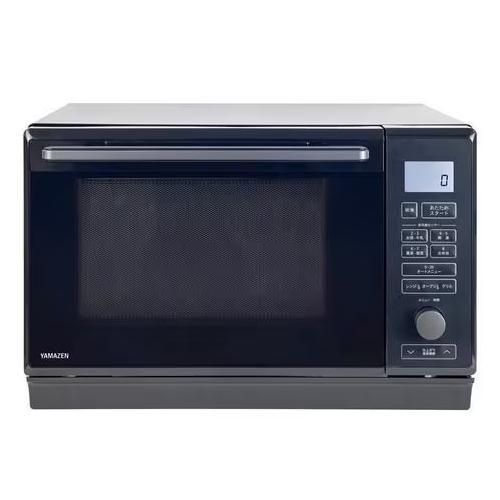 山善(YAMAZEN) NERK-F0241TSV-B ブラック 24L フラットオーブンレンジ 赤...