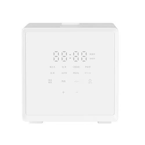 山善(YAMAZEN) NEJS-025CM ホワイト YAMAZEN キューブ型マイコン炊飯器 2...