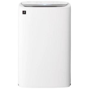 シャープ(SHARP) KI-US50-W ホワイト系 加湿空気清浄機 プラズマクラスター25000 おすすめ畳数 約13畳 最大加湿量 600mL/h