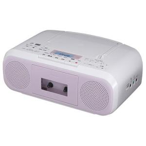東芝(TOSHIBA) TY-CDS8-P(ピンク) CDラジオカセットレコーダー ワイドFM対応｜eccurrent