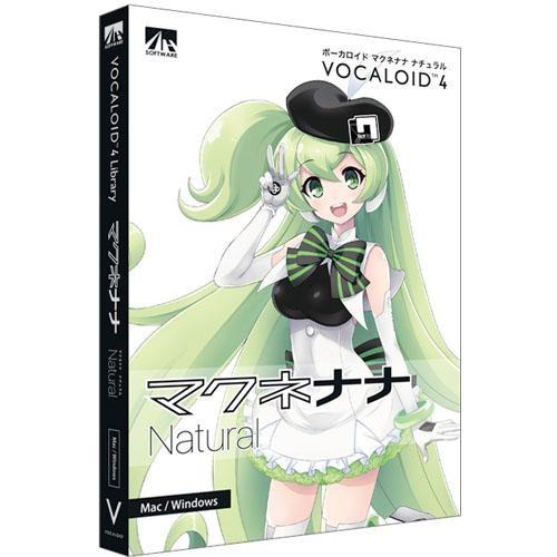 AHS VOCALOID4 マクネナナ ナチュラル Win&amp;Mac
