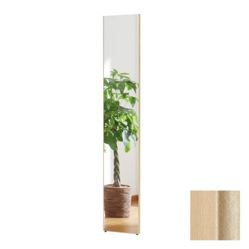 リフェクス 軽くて割れないミラー 鏡 スリム姿見 メープル REFEX 【代引不可/北海道・沖縄・離...