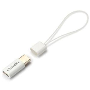 PGA PG-MCCN04(ホワイト) iCharger USB Type-C - micro USB 変換アダプタ｜eccurrent