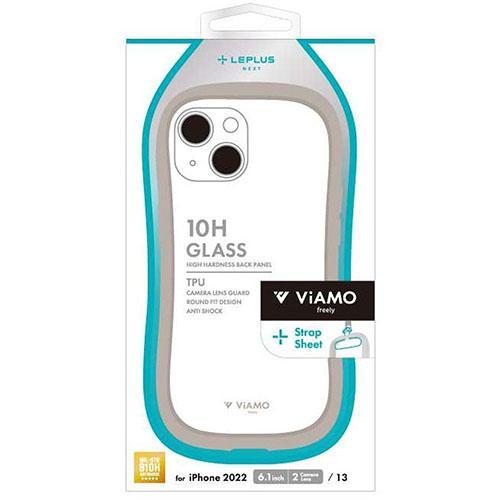 MSソリューションズ LN-IM22VMFBG ベージュ iPhone 14用 耐傷・耐衝撃ハイブリ...