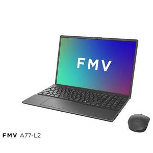 富士通(FUJITSU) FMV Note A FMVA77L2BA 16型 Core i7 Win11Home メモリ16GB SSD512GB Officeオプション付 ノートパソコン ブライトブラック
