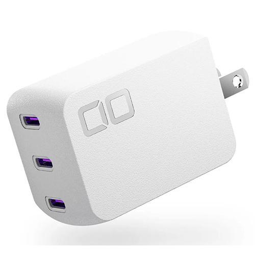 CIO(シーアイオー) NovaPort TRIOII 67W3C ホワイト 67W 3ポート Ga...