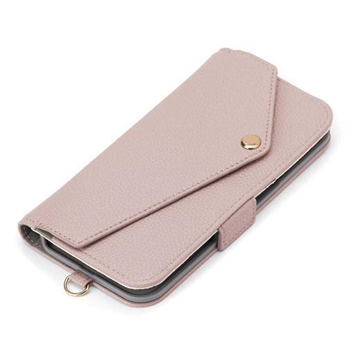PGA PG-24BFP15PK ピンク iPhone16Pro用 ダブルフリップカバー