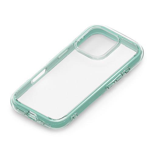 PGA PG-24BPTA04GR ミント iPhone16Pro用 エアクッションケース