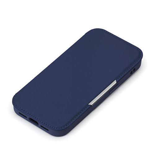 PGA PG-25KGF06NV ネイビー iPhone 16e用 ガラスフリップケース サフィアー...