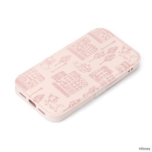 PGA PG-D25KGF02MAR ディズニーマリー iPhone 16e用 ガラスフリップケース...
