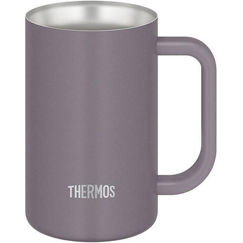 サーモス(THERMOS) JDK-602C-GY グレー 真空断熱ジョッキ 0.6L