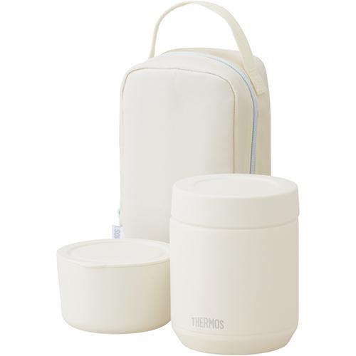 サーモス(THERMOS) JEE-551-IV アイボリー 真空断熱スープランチセット 300ml