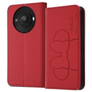 ray-out RT-DAQF1LBC13-MN AQUOS R8 pro用 耐衝撃 手帳型レザーケース シンプル