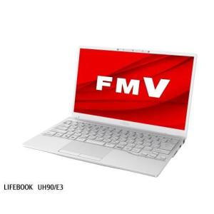 富士通(FUJITSU) FMVU90E3W(シルバーホワイト)13.3型 Core i7/8GB/512GB/Office FMV LIFEBOOK UH90/E3