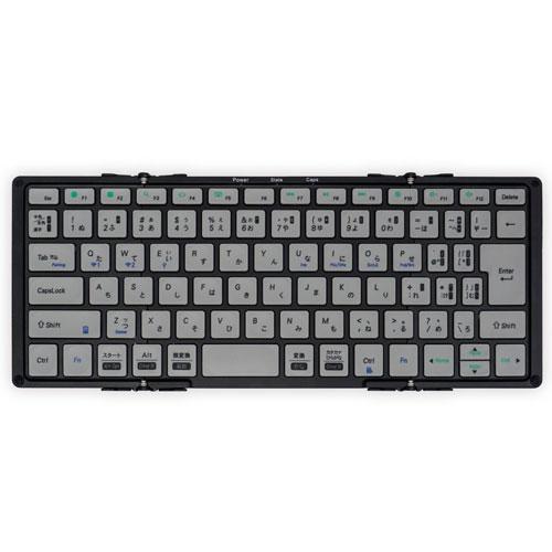アーキサイト AM-K2TF83J/BKG ブラック・グレー MOBO 有線/無線キーボード 日本語...