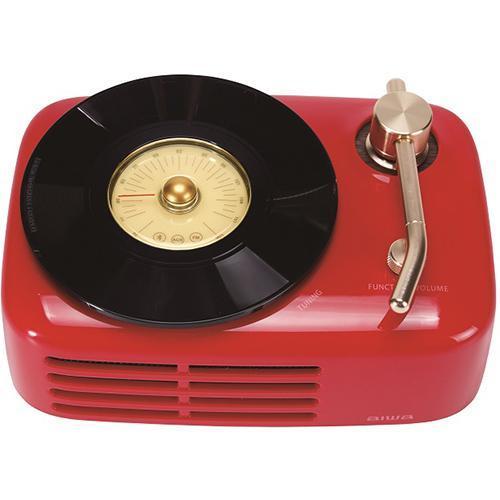 AIWA(アイワ) SB-LFS30-R レッド ラジオ付きBluetoothスピーカー