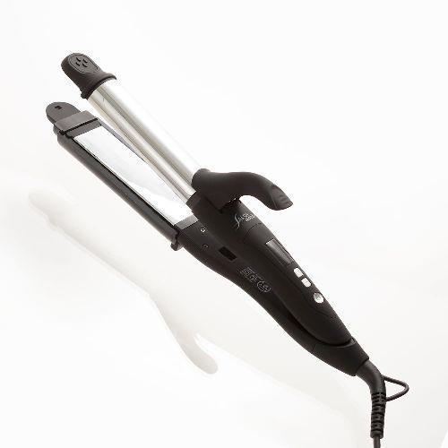 SALONMOON(サロンムーン) SLM002Ti ブラック ミラーチタニウム 2WAYヘアアイロ...