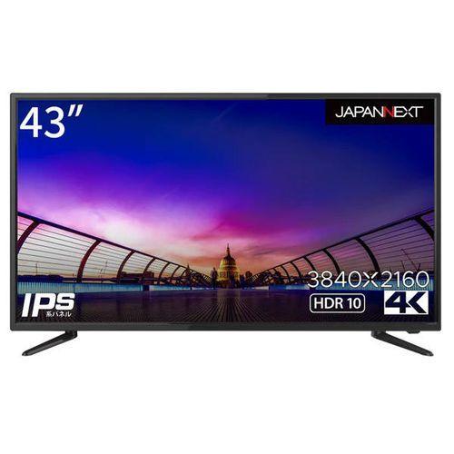 ジャパンネクスト(JAPANNEXT) JN-IPS4302UHDR(ブラック) 43型ワイド 4K...