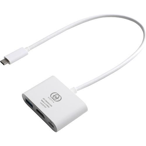 IODATA(アイ・オー・データ) GP-CMA5G14/W ホワイト マルチポートハブ Power...