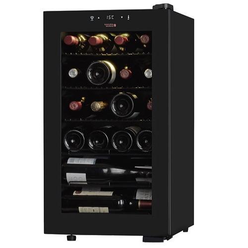 さくら製作所 SB22 ブラック ZERO CLASS Smart ワインセラー 55L 22本収納...