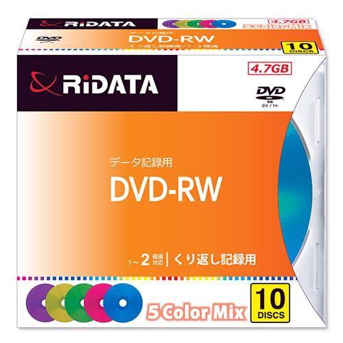 ライテック DVD-RW4.7G. MIX10P A データ用 DVD-RW 4.7GB 繰り返し記...