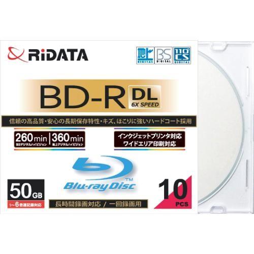 ライテック BD-R260PW 6X.10P SC A 録画 BD-R ブルーレイディスク DL 5...