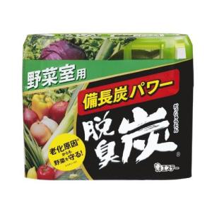 エステー(S.T) 脱臭炭 野菜室用 炭ゼリー140g、エチレン吸着剤2g｜eccurrent