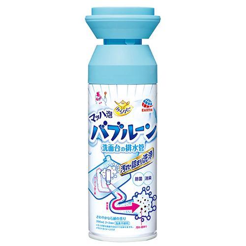 アース製薬 らくハピ マッハ泡バブルーン 洗面台の排水管 200ml