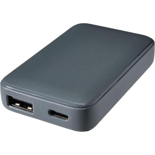 エルパ(ELPA) UC-23B-GY グレー USB急速充電器 フラットUSBアダプター PD 3...