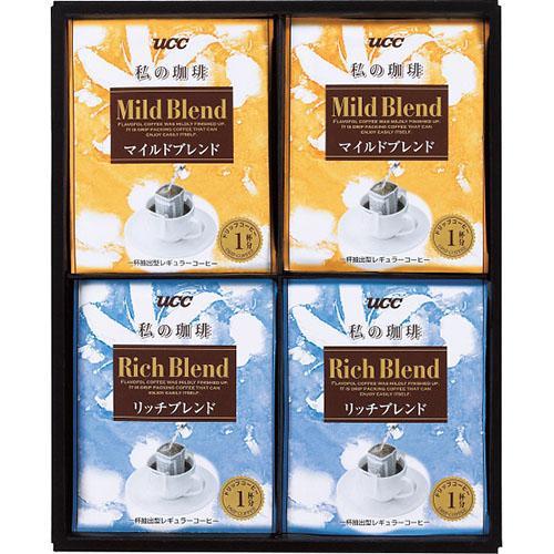 UCC ＵＣＣ 一杯抽出型レギュラーコーヒー「私の珈琲」ギフト(２種２０個)