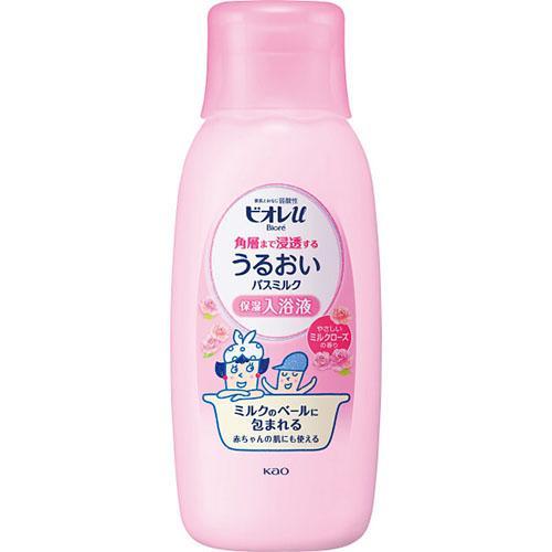 その他 花王 ビオレｕ 角層まで浸透するバスミルク 本体 やさしいミルクローズの香り