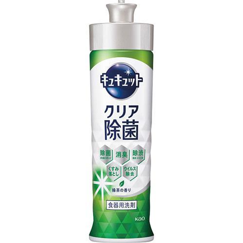 その他 花王 キュキュット本体(２２０ｍｌ) クリア除菌緑茶の香り