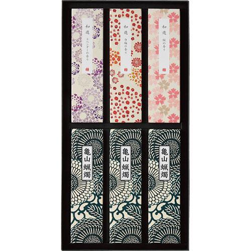 その他 カメヤマ 進物 和遊 お線香と蝋燭セット