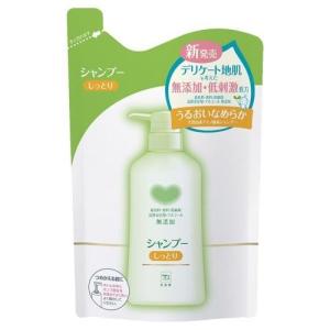 牛乳石鹸 カウブランド 無添加シャンプー しっとり 詰替用 380ml｜eccurrent