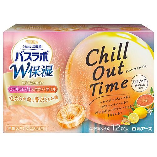 白元アース HERSバスラボ W保湿 Chill Out Time 12錠入