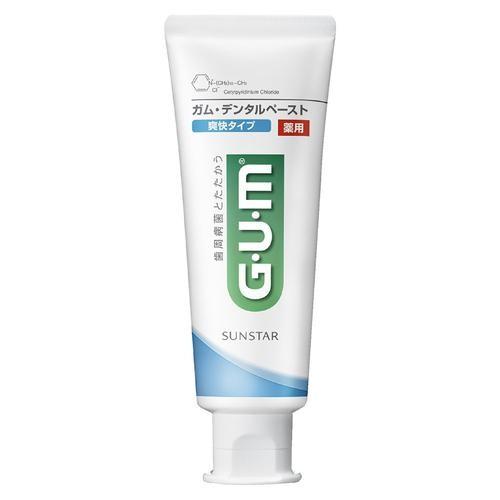 サンスター(sunstar) GUM ガム 薬用デンタルペースト 爽快タイプ 120g