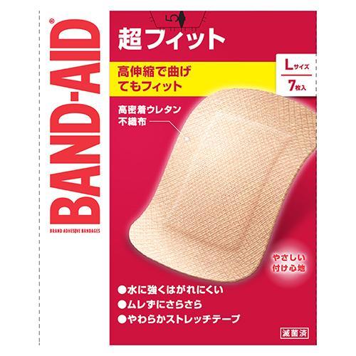 ケンビュー バンドエイド 超フィット Lサイズ 7枚