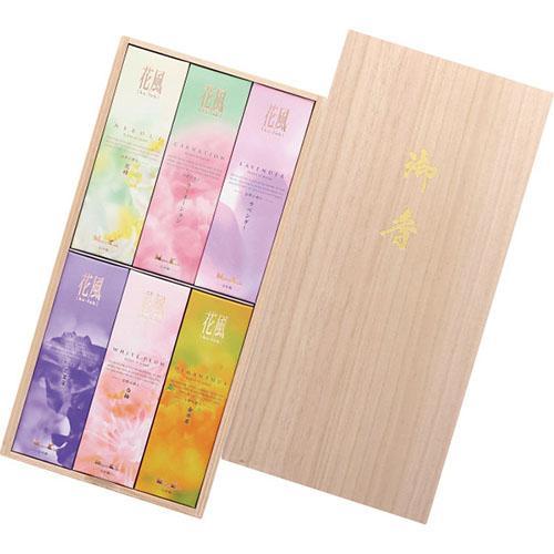 その他 日本香堂 花風 六種入(桐箱入)